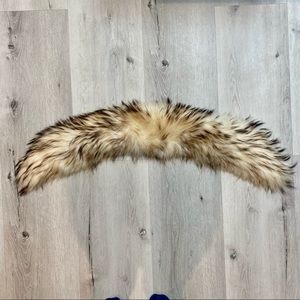 Alice + Olivia Cream Fur Collar